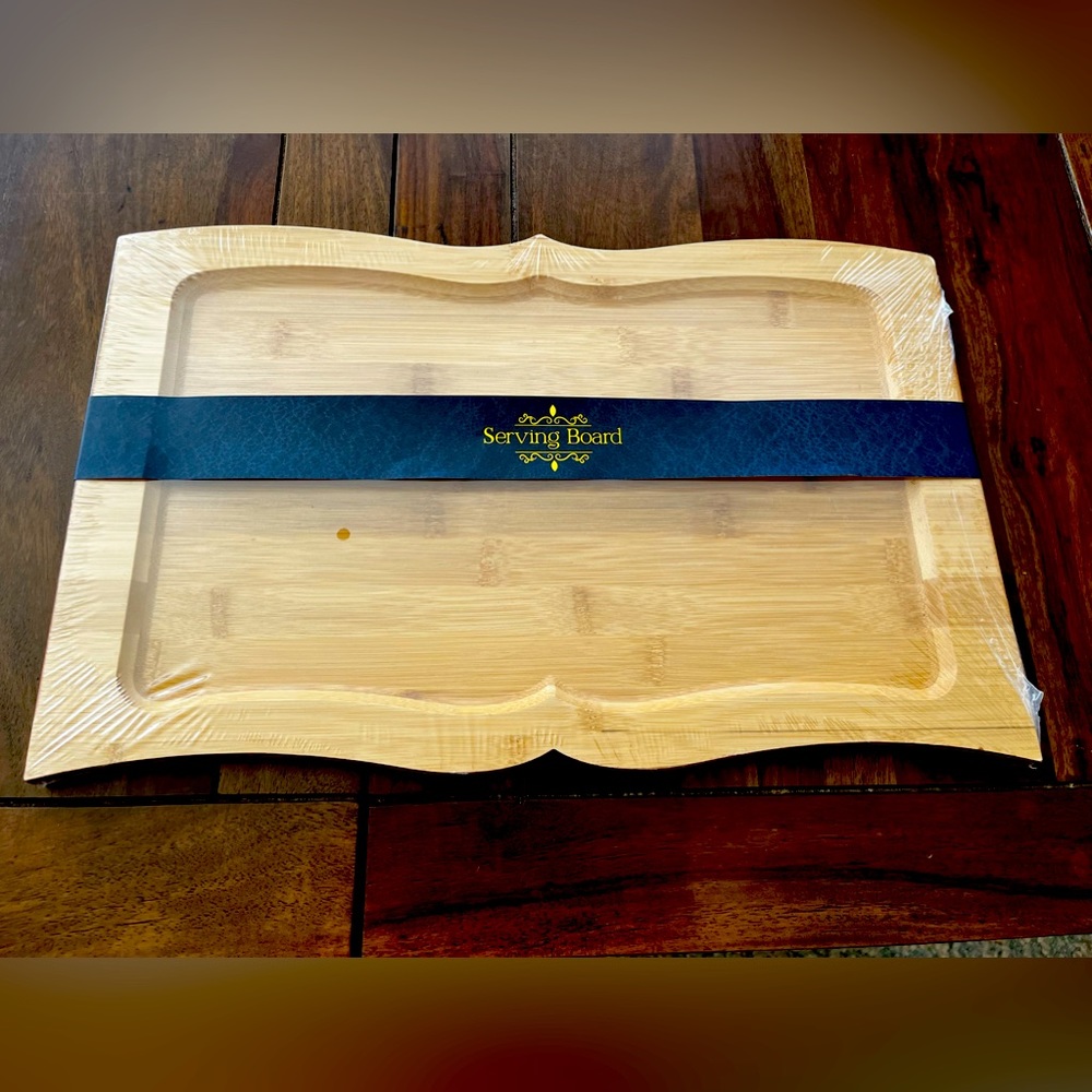 Wooden Serving Board - So Versatile! - NWT